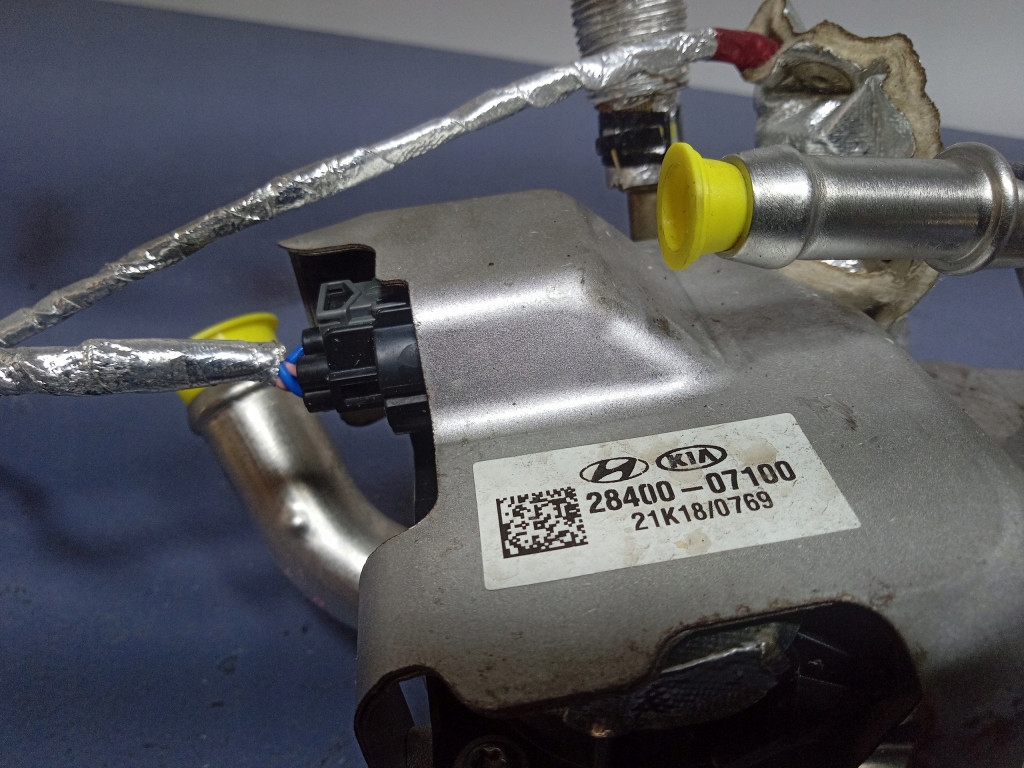 Hyundai i30 3 1.0 t-dgi радиатор выхлопных газов клапан egr 28400-07100 с Разборки