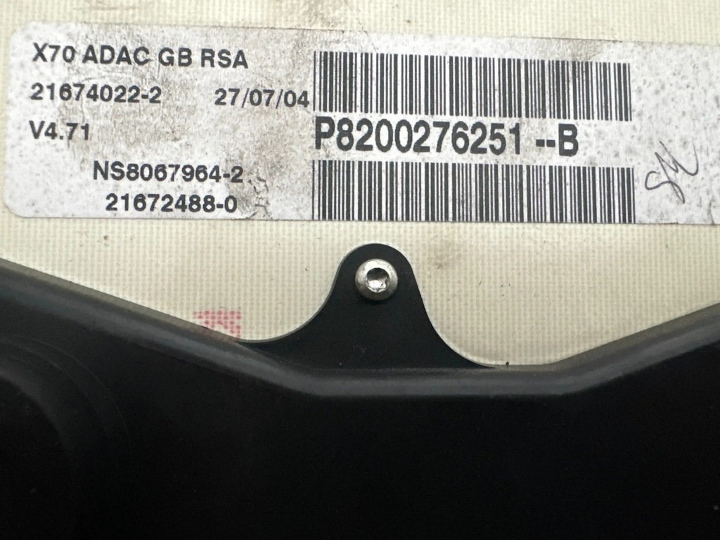 фото №3, Счетчик спидометр renault master p8200276251-b