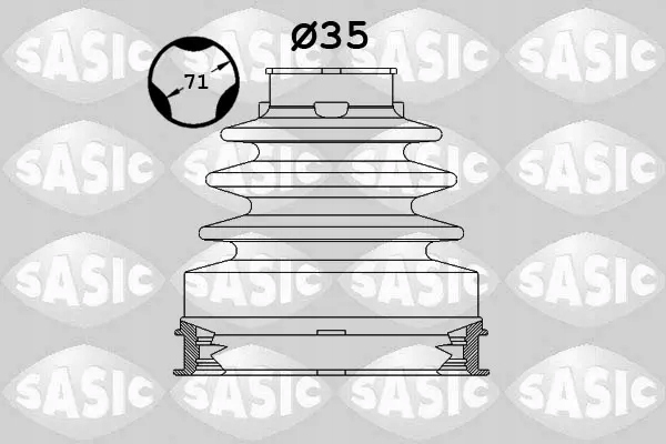 фото №2, Sasic захист шарнір 1906082