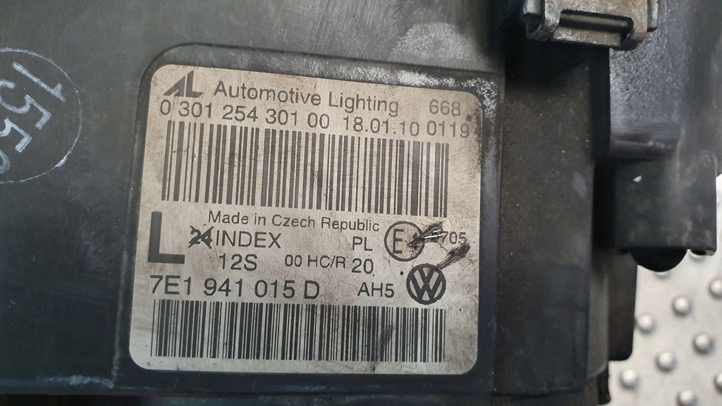 фото №10, Лампа перед левая vw transporter t5 lift 7e1941015d 09-