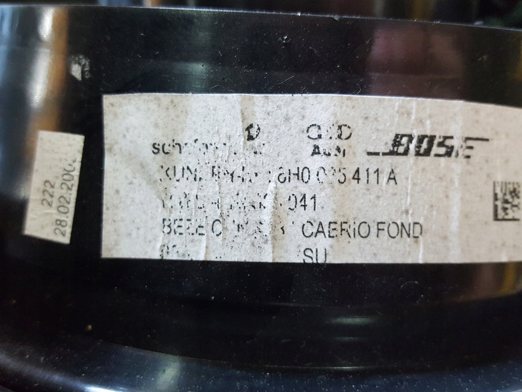 фото №5, Audi a3 8p 8p 04-07r динаміки bose підсилювач 3d 8p3035223