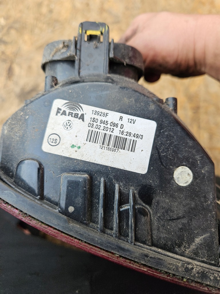 фото №7, Лампа задня задня задня права vw up up! 1s0945096d