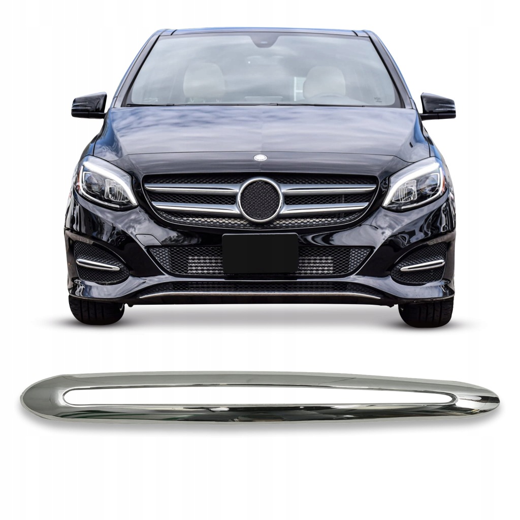 фото №1, Mercedes b-class w246 молдинг ґрати бампера права