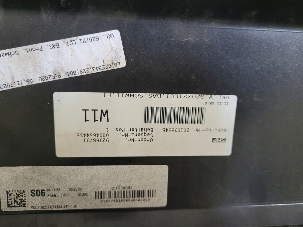 фото №8, Bmw g20 g21 3 lci lift бампер перед передній