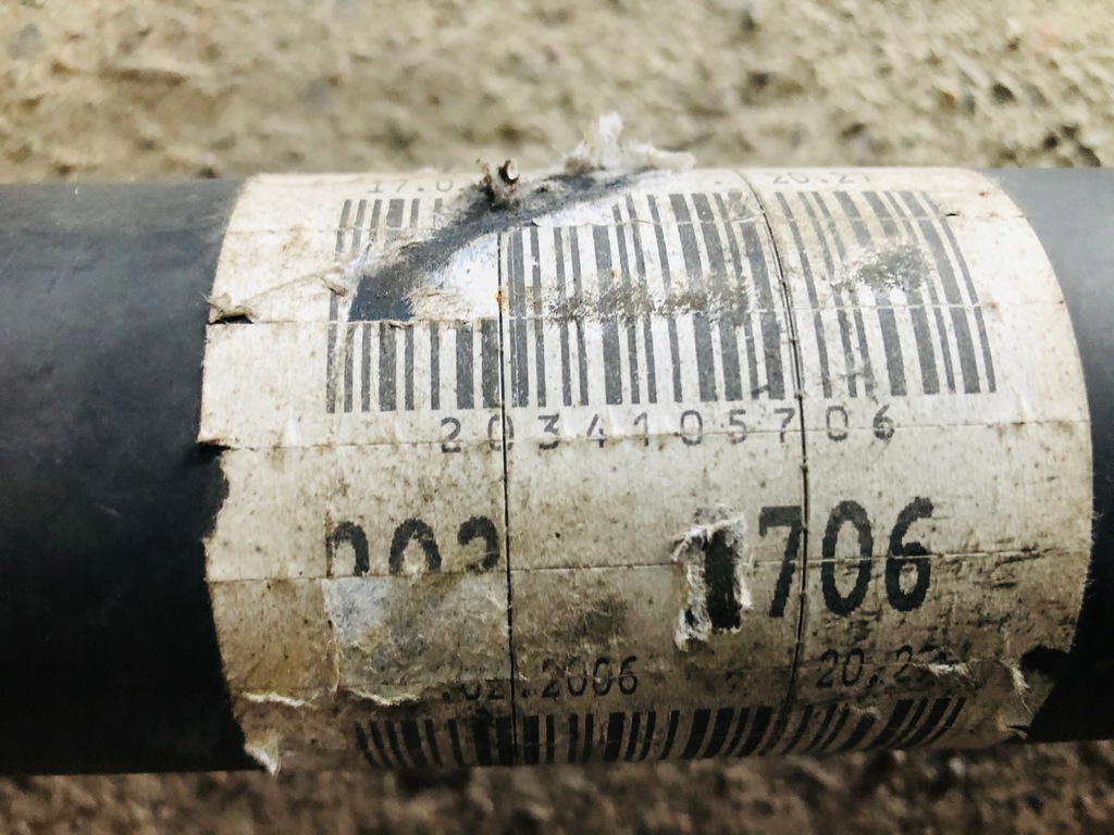 фото №8, Mercedes w203 w209 1.8 wał привідний 2034105706