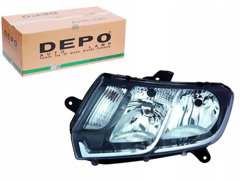 фото №5, Фара левый dacia sandero ii 2012- h7/h1