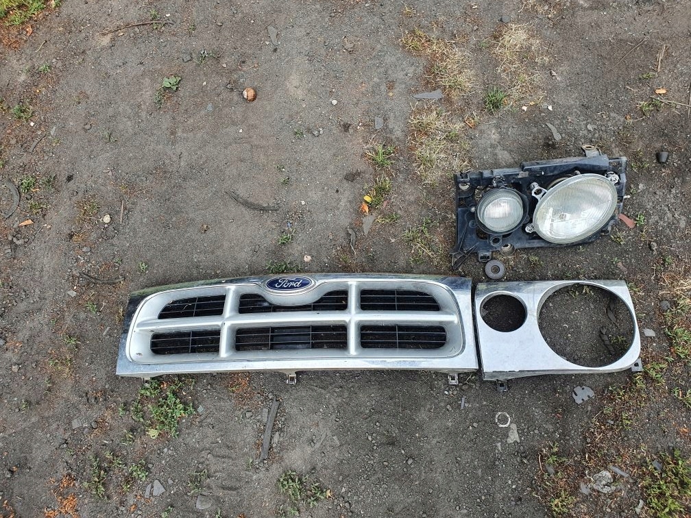 фото №1, Панель фары na фара накладка хром ford maverick i ii