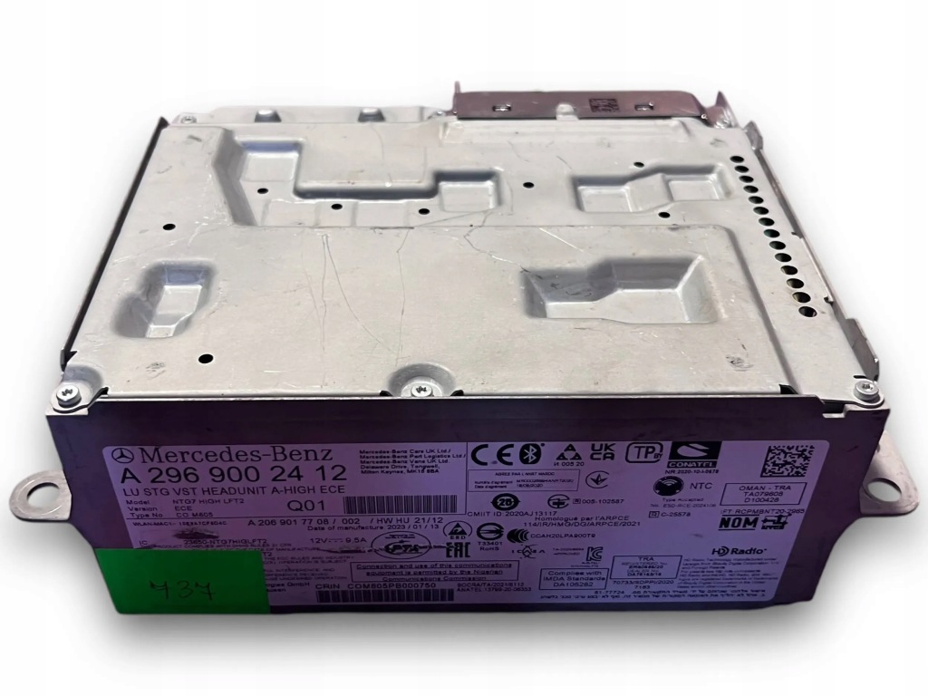 фото №3, Mercedes eqs x296 радио navi 2969002412 #737 m