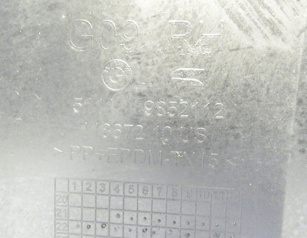 фото №12, Bmw xm g09 9852112 pod 6 pdc 2022- бампер перед передний