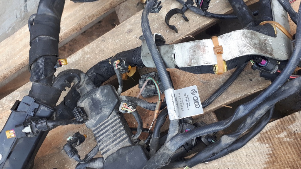 фото №13, S7 4g джгут електропроводка двигуна 4.0 tfsi ceu s6 c7