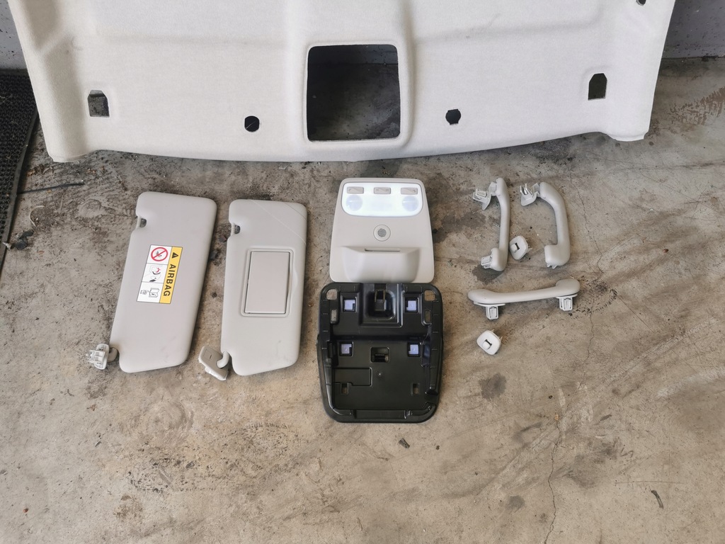 фото №4, Потолок лампа солцезащитный козырёк ручки renault zoe