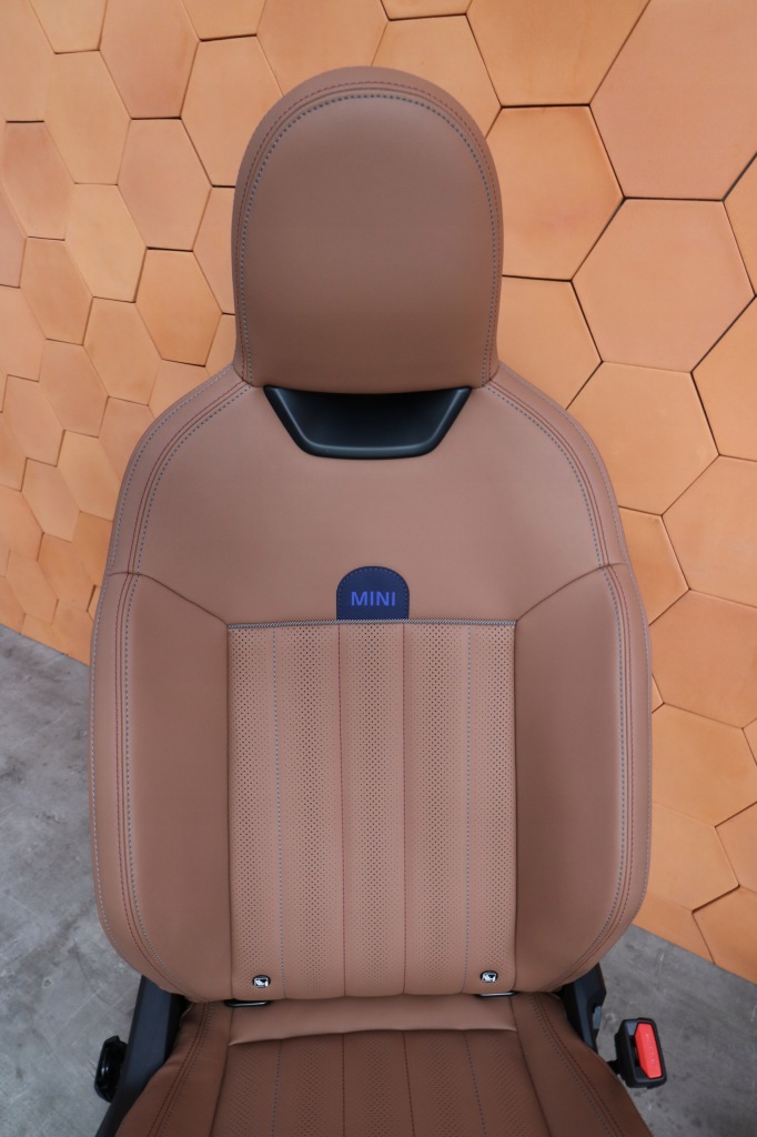 фото №8, Mini u25 countryman салон сидіння заднє сидіння обшивки тунель jcw vescin коричневий