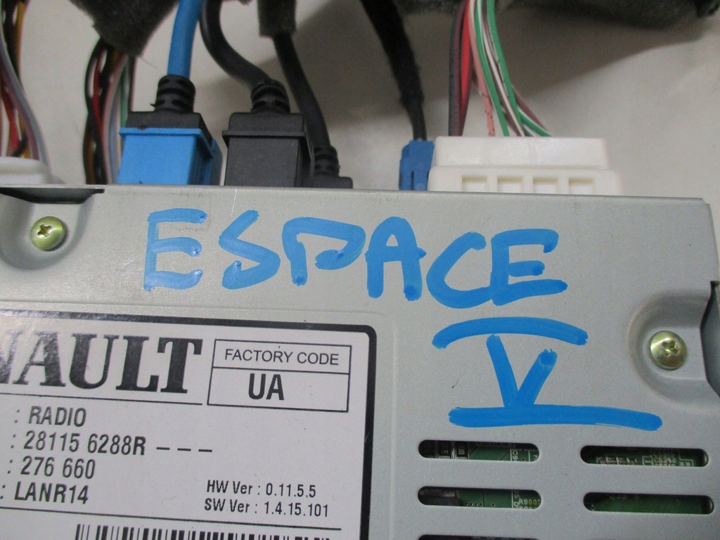 фото №4, Радио renault espace 281156288r