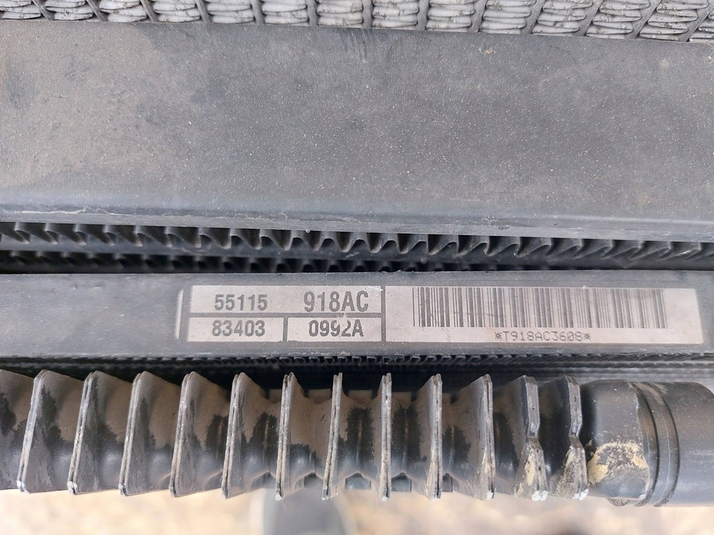 фото №9, Комплект радиатор jeep grand cherokee wj 98-05 2.7 crd