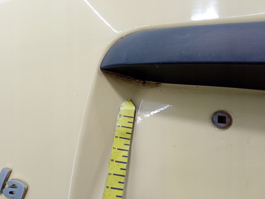 фото №5, Fiat panda ii кришка багажника багажника задня задня 541