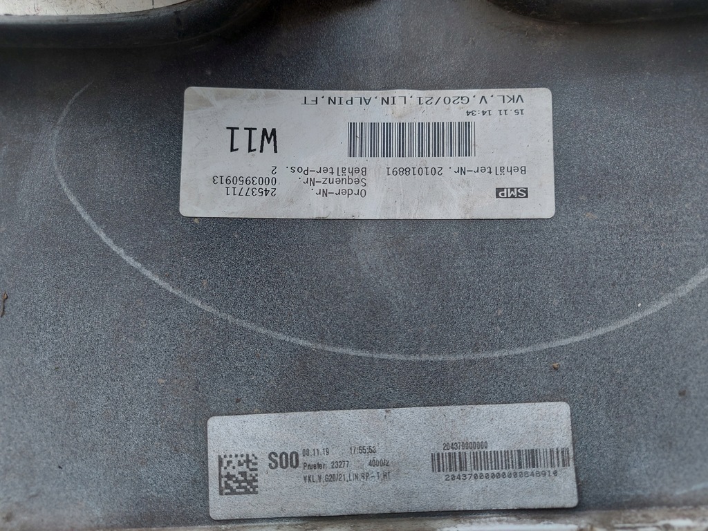 фото №11, Bmw 3 g20 g21 sport line бампер передній перед