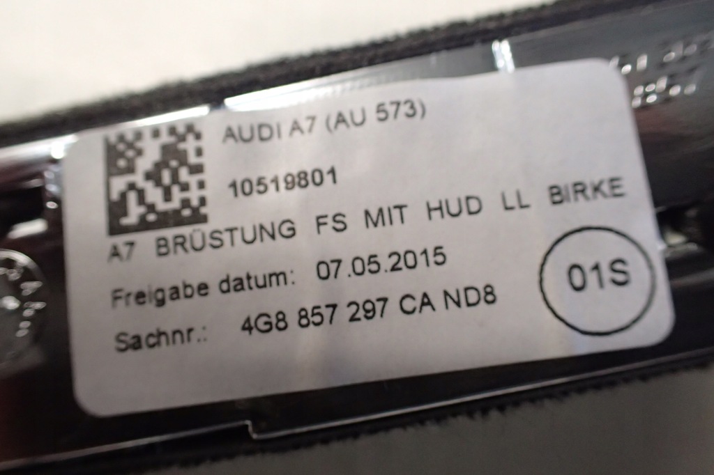 фото №6, Audi a7 4g молдинг декоративная консоли 4g8857297ca