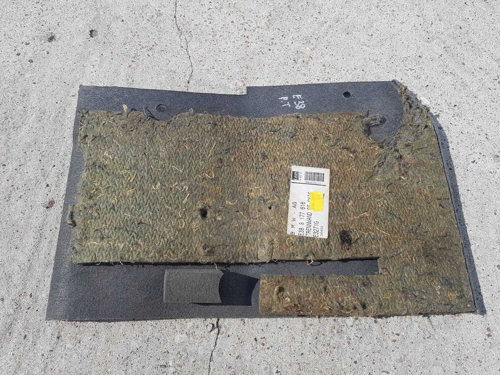 фото №6, Обивка багажника боковая правая задняя 8 177 616 bmw 7 e38