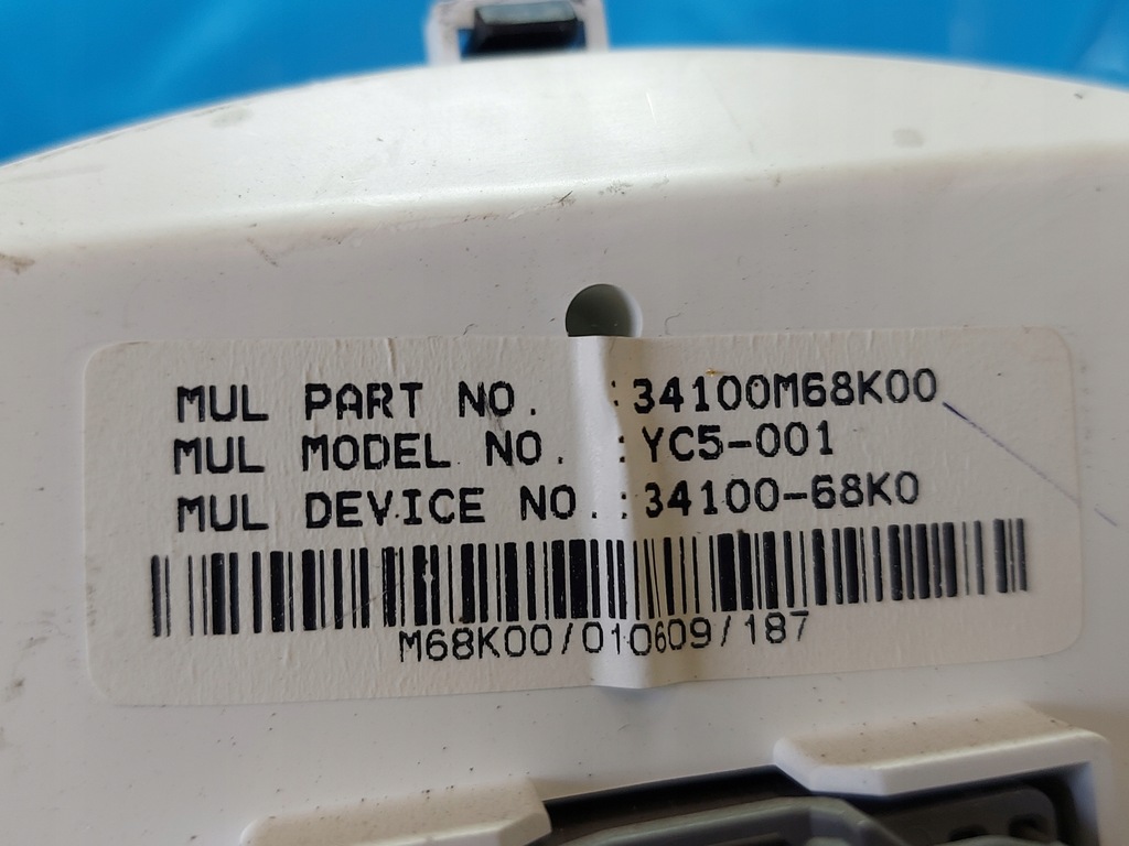 фото №12, Счетчик приборная панель suzuki alto v 1.0 b 34100m68k00