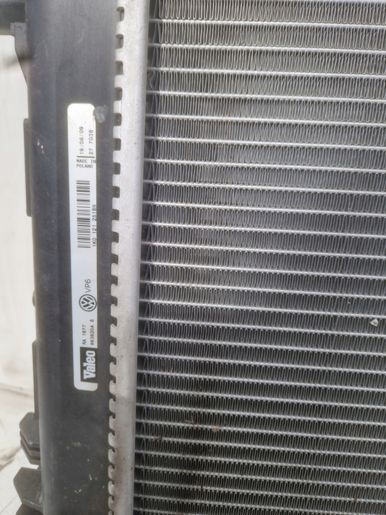 Купити Vw audi seat skoda polo golf радіатор двигуна води 1k0121251bn