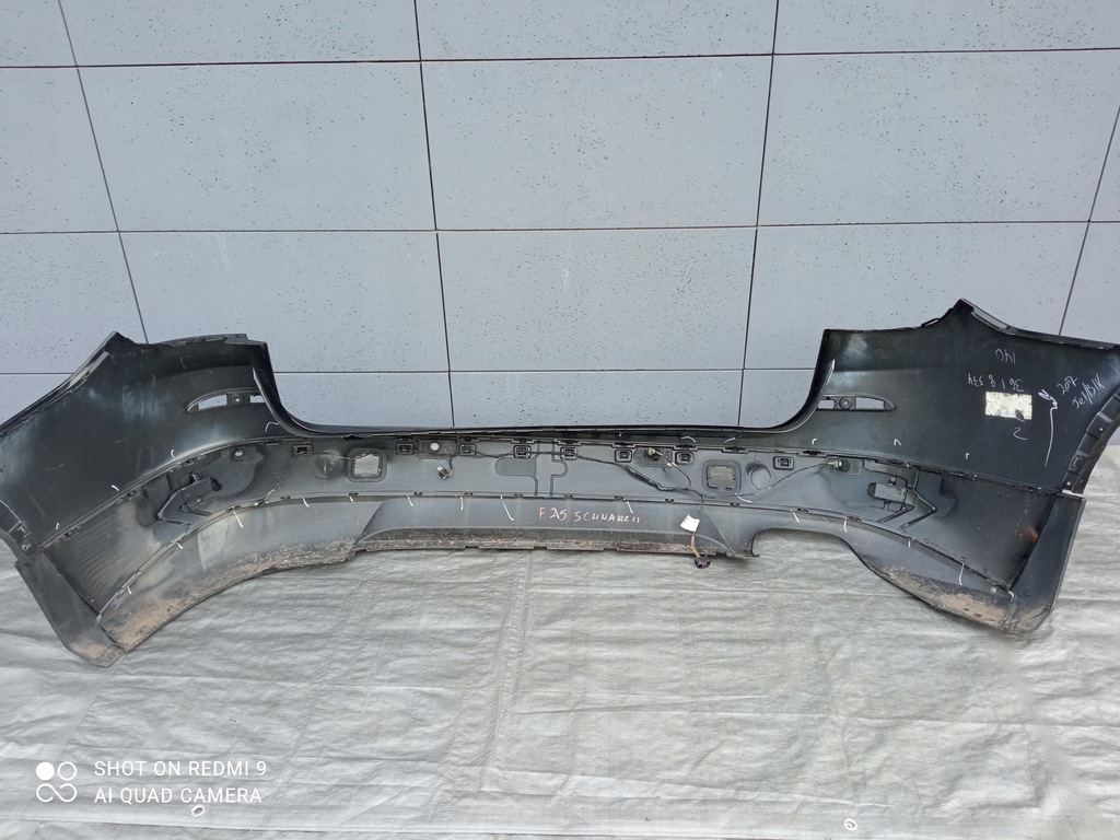 фото №13, Бампер задняя bmw x3 f25 668 schwarz 2