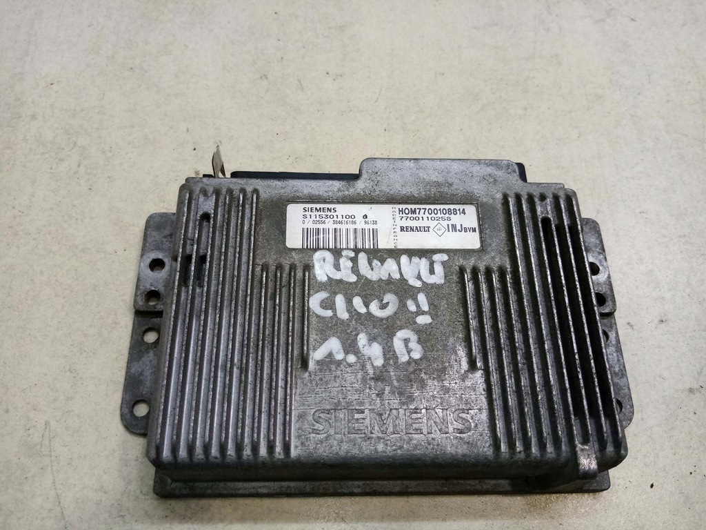 фото №1, Блок керування двигуна renault clio ii 1.4