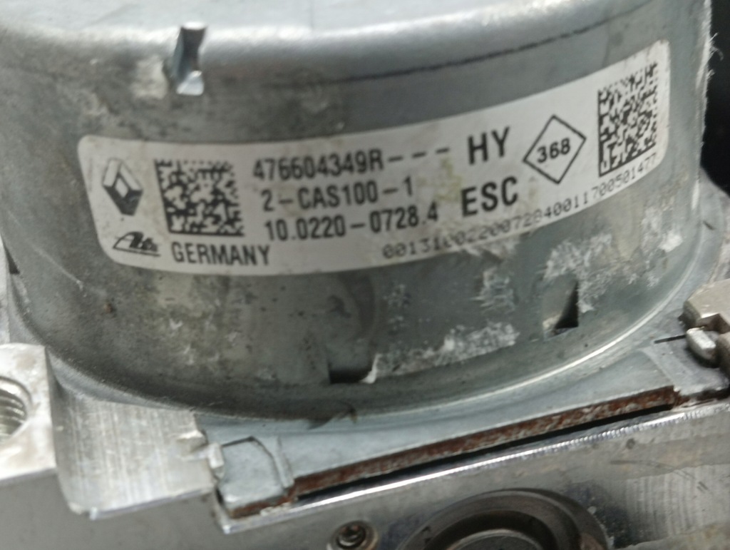 фото №4, Насос abs renault megane iv talisman 476604349r