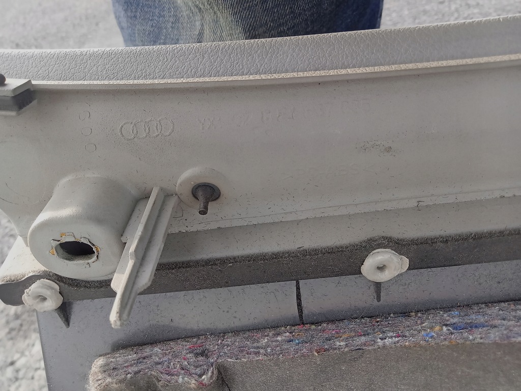 фото №14, Бардачок пасажира audi a4 b7 світлий szary 8e1857035