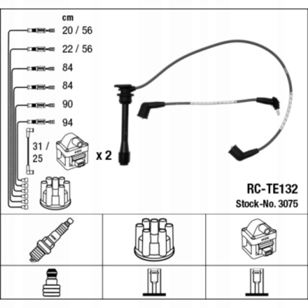 Купити Набір трубопровід запалювання lexus ls 4.0 12.89-10