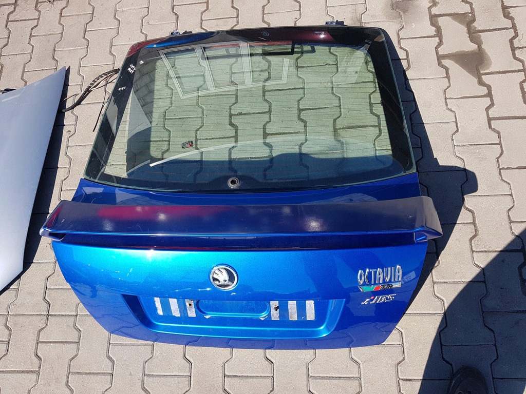 фото №4, Octavia 2 ii 04-08r rs hb крышка багажника багажника задняя 9463
