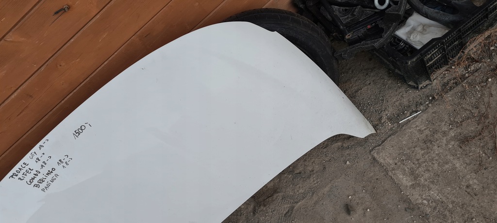 фото №3, Proace rifter combo berlingo 18- капот крышка