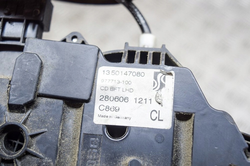 фото №7, Citroen jumper фургон mk3 замок двері передніх правих lhd 1350147080 9777