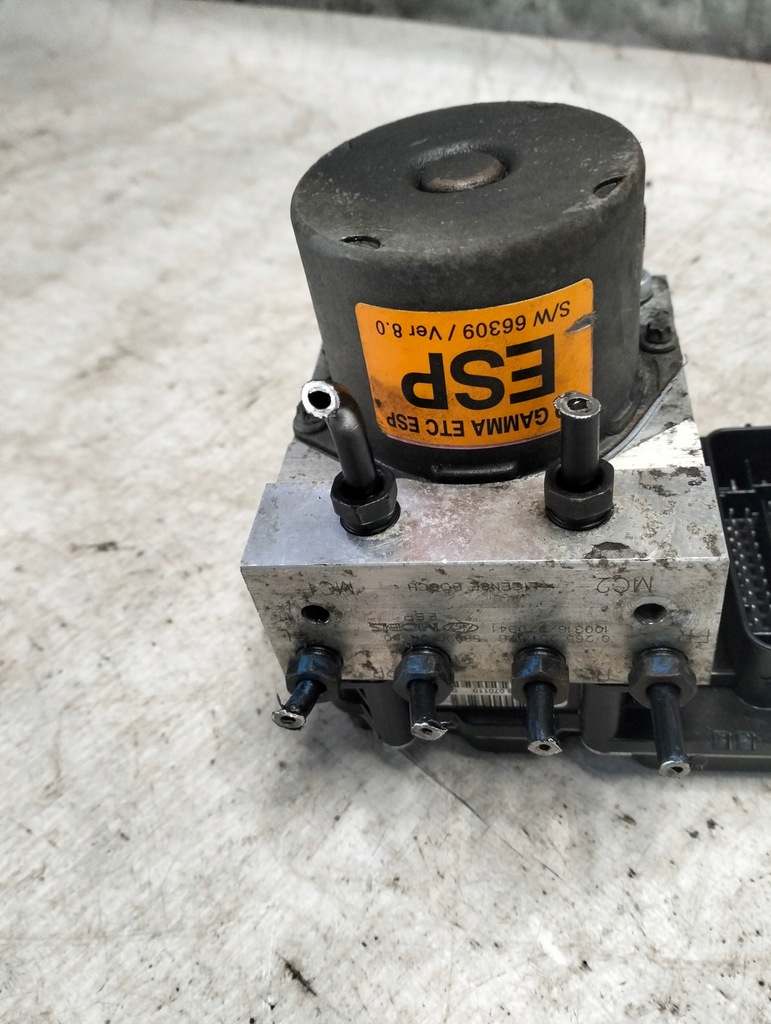 фото №8, Насос блок керування abs hyundai i30 1.4b 2010 i 0265951617 58920-2r500