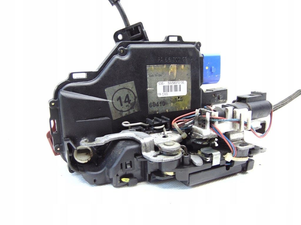 фото №9, Замок двері правий перед 9+2 pin bentley continental flying spur 05-13r