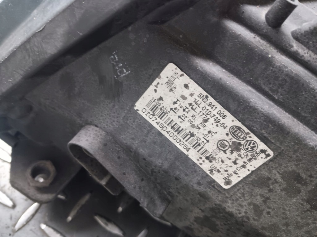 фото №9, Лампа перед vw tiguan i 5n 5n0 lift uk 5n2941005b 5n2941006b