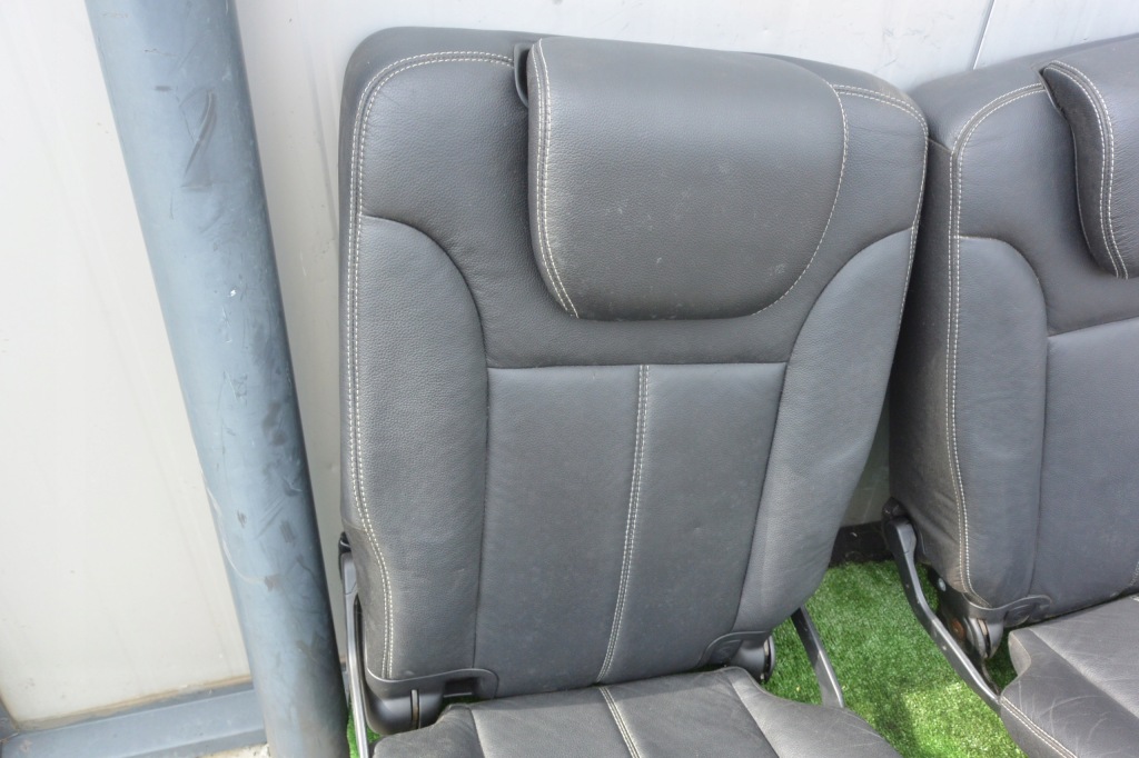 Купити Сидіння iii ряд складний шкіра чорні mercedes-benz gl-klasa x164 комплект