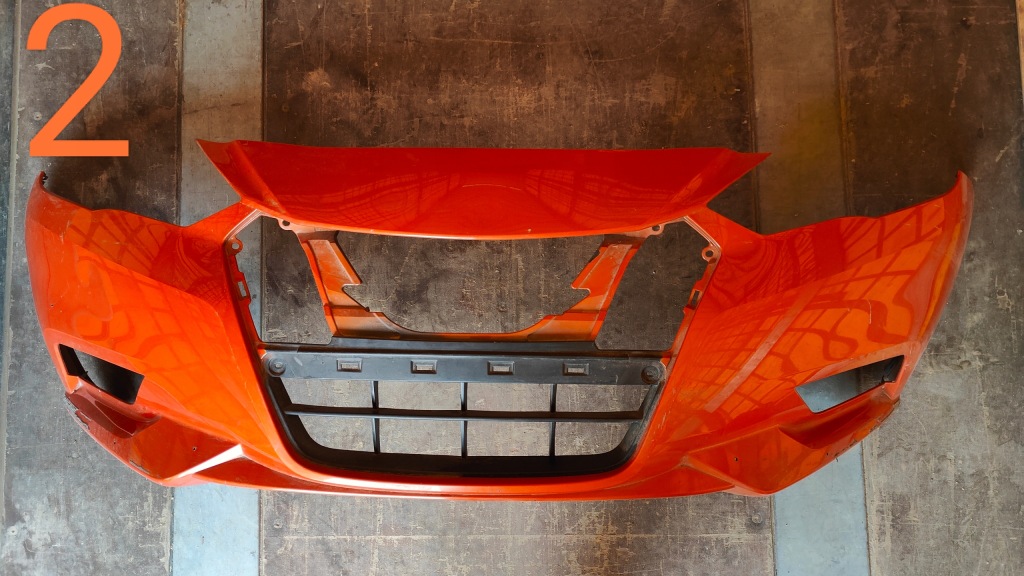 фото №1, Nissan micra k14 бампер перед 620225fa0h оригинал