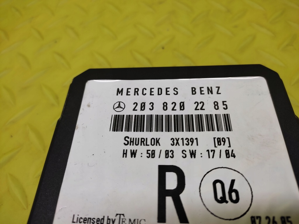 фото №5, Mercedes w203 блок керування модуль двері 2038202285