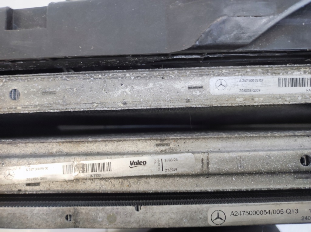 Радіатор води кондиціонера вентилятор радіатор mercedes b klasa w247 247 в Україні
