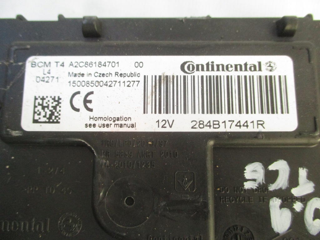 фото №6, Renault captur i бортовий комп'ютер bsi 2xkarta 0.9 tce kpl 13-19 rok