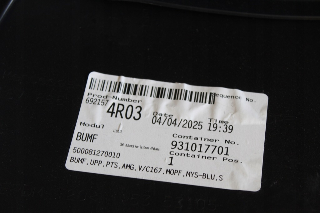 Бампер перед передний оригинал mercedes gle 167 w167 suv купе рестайлинг  amg Оригинал