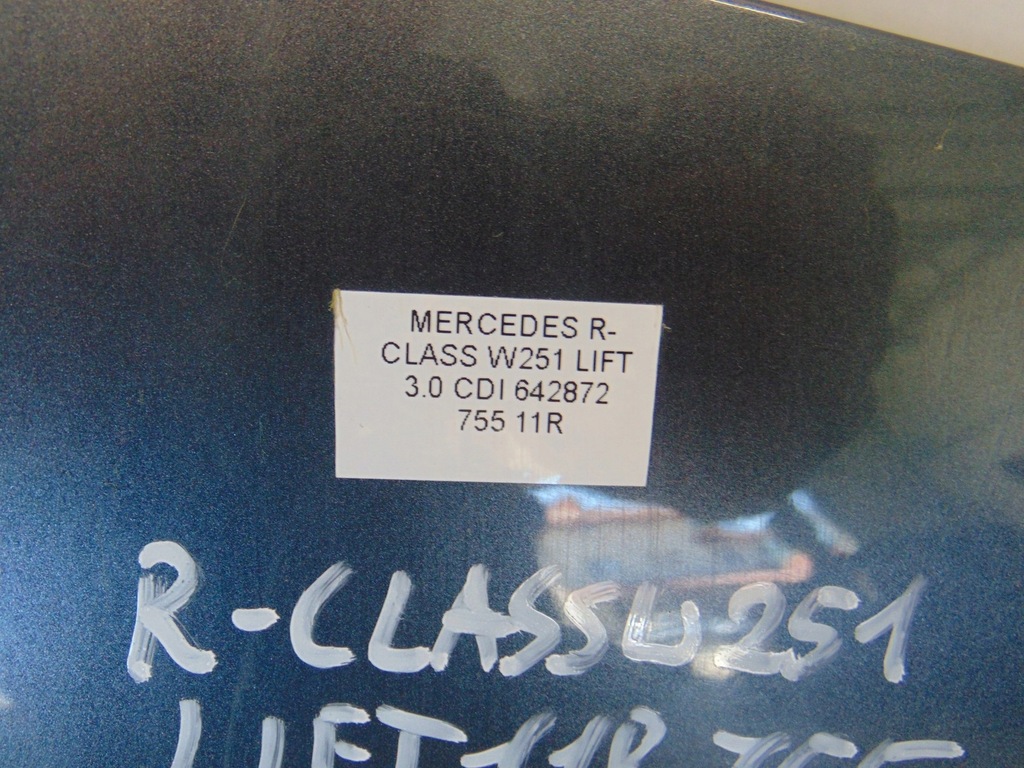 фото №8, Крила правий перед передній mercedes w251 lift 755