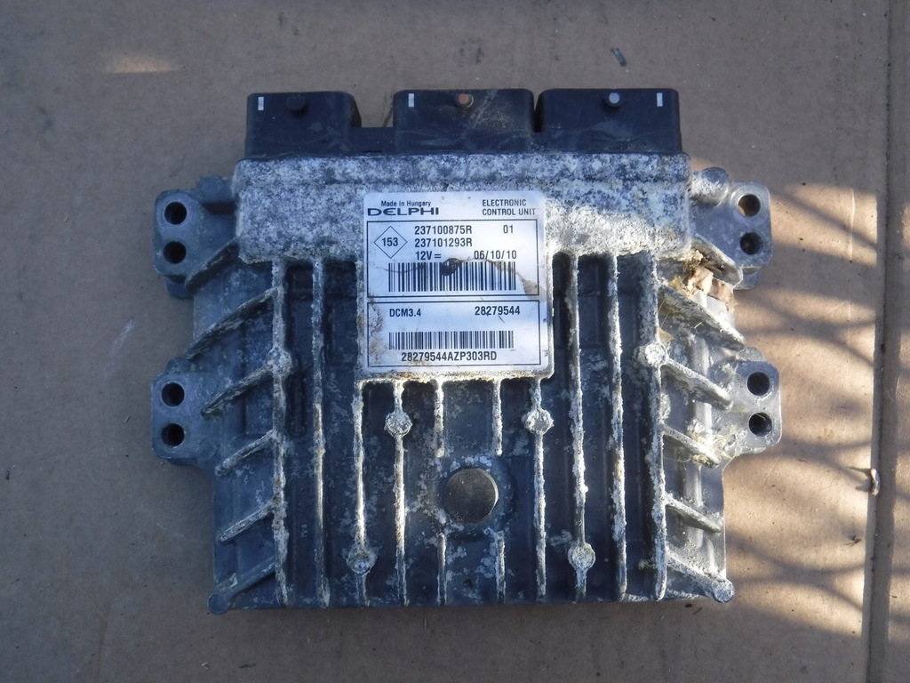фото №1, Блок управления двигателя renault clio iii 1.5 dci 237100875r