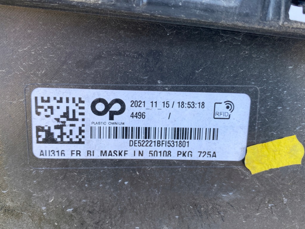 фото №3, Audi q4 e-tron бампер перед рамка решётка радиатора