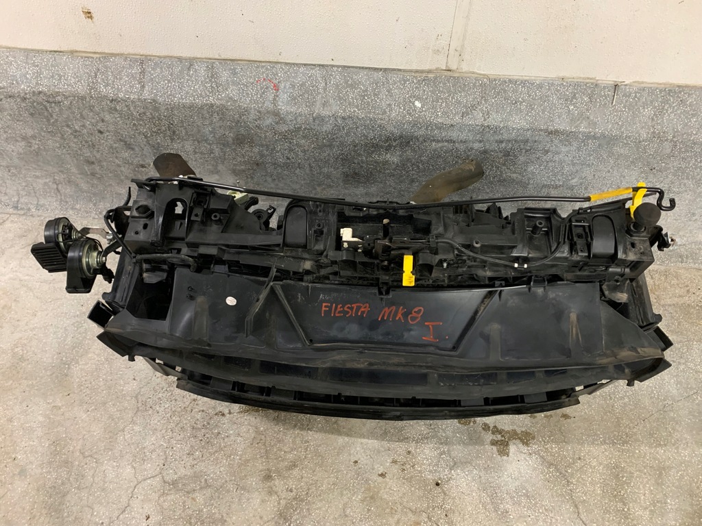 фото №13, Ford fiesta mk8 vignale kompletny перед радіатор бампер капот крила
