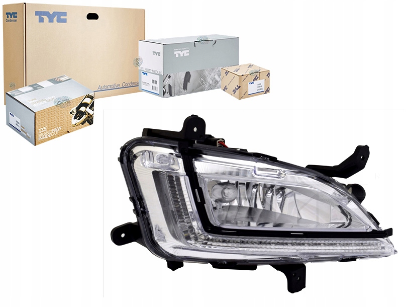 фото №1, Лампа протитуманна перед l hyundai tucson 07.18-06.20 tyc