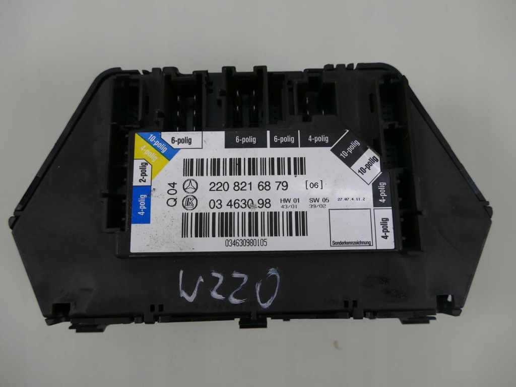 фото №1, Mercedes s w220 lift блок управления дверь модуль бортовой компьютер