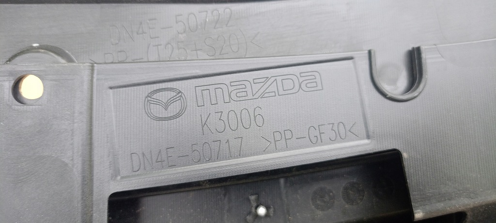 фото №8, Решітка радіатора решітка радіатора бампер захист mazda mx30 mx-30 dn4e-50722 хром оригінал