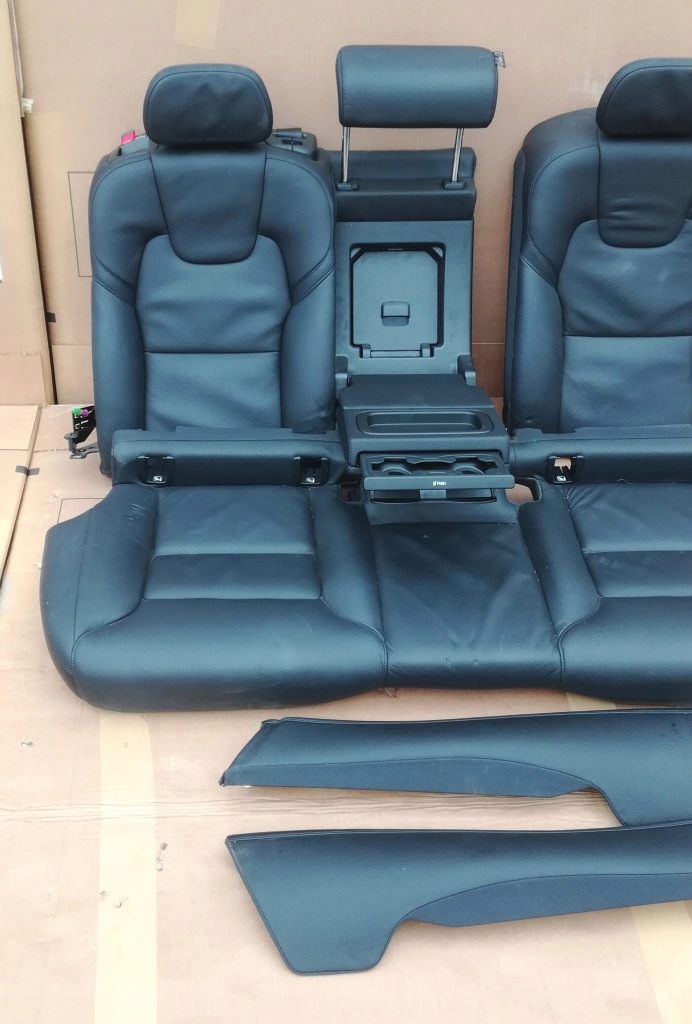 фото №7, Volvo xc60 ii сиденья заднее сиденье обшивки туннель inscription состояние bdb комплект