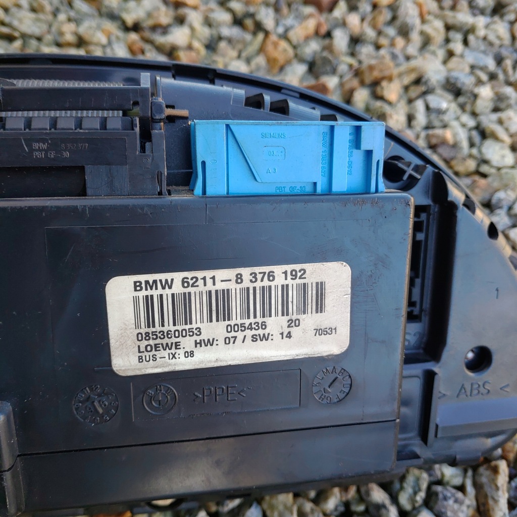 Bmw e39 панель приборів великий дисплей 8370087 lcm 8376192 Зі Шроту